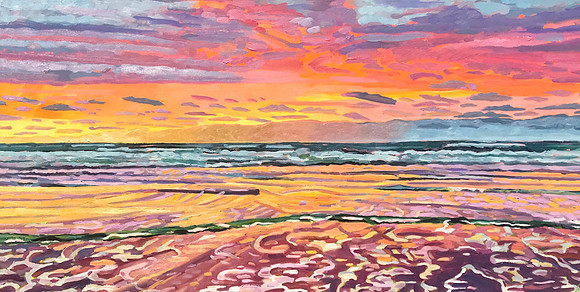 Morning Majesty oil on canvas